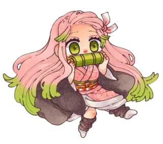 💓 Mitsuri Kanroji @LadyLuxanna whatsapp stickers
