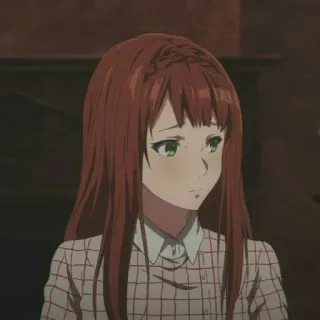 ✨ Anime, Ragazza, Personaggio, Ritratto, Femmina, Animato telegram sticker