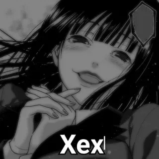 ♠️ Xex! Anime, Manga, Ragazza, Sorriso telegram sticker