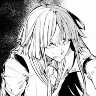🥀 Anime, Mangá, Bravo, Personagem, Retrato telegram sticker