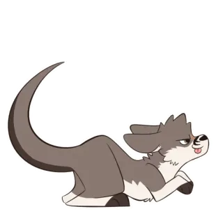 📈 Cartoon, Tier, Hund, Süß, Lustig whatsapp sticker