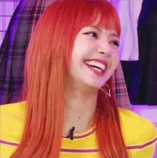 🍊 Lisa K-pop, Zangeres, Vrouw, Beroemdheid, Persoon, Lisa telegram sticker