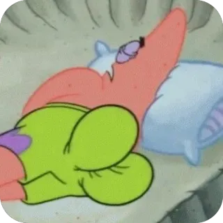 🫥 Patrick Star SpongeBob SquarePants telegram sticker