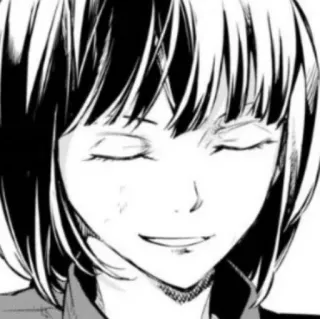 🪄 anime, wanita, manga, orang, potret, wajah telegram sticker