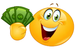 💰 Geld, Emoji, Dollar, Bargeld, Reichtum, Finanzen telegram sticker