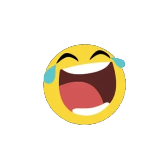 😂 Emoji, Riendo, Lol, Feliz, Alegría, Divertido whatsapp sticker