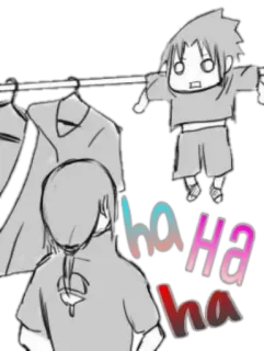 😂 La Ha ha 动漫, 卡通, 服装, 搞笑 telegram sticker