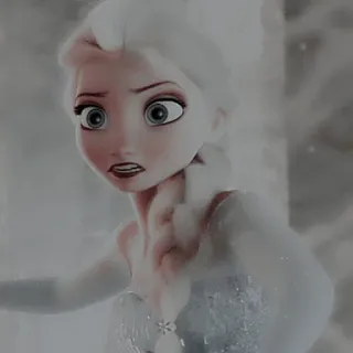 🌨 Elsa Frozen Elsa, La Reine des Neiges, Disney, glace, neige, dessin animé telegram sticker