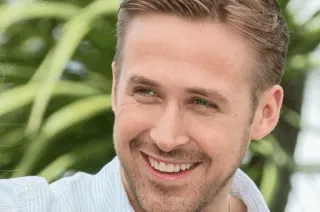 😁 Ryan Gosling actor, celebridad, retrato, hombre, sonrisa telegram sticker
