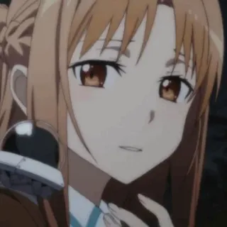 🧡 Asuna Yuuki Sword Art Online アニメ, 女性, キャラクター, アスナ, ソードアート・オンライン telegram sticker