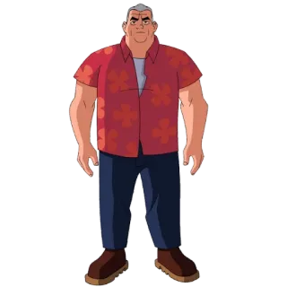😁 Max Tennyson Ben 10 Макс Теннисон, Бен 10, Персонаж, Мультфильм, Дедушка Макс telegram sticker
