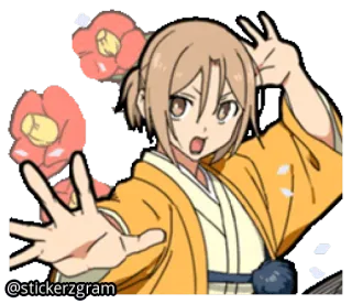 🔮 @stickerzgram Anime, Dibujos animados, Personaje, Stickerzgram telegram sticker