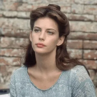 🍒 Liv Tyler Atriz, Retrato, Mulher, Celebridade, Liv Tyler telegram sticker
