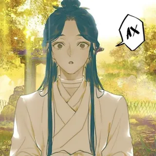 😮 AX 动漫, 漫画, 角色, 插画, 艺术, 亚洲, 男人 telegram sticker