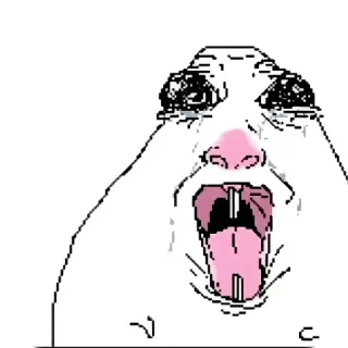 😰 Wojak Wojak meme telegram sticker