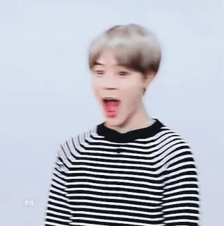 😱 Jimin kpop, jimin, bts, zanger, artiest telegram sticker