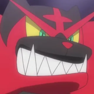 😁 Incineroar Pokemon pokemon, incineroar, monster, fire, fighting telegram sticker