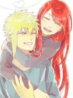 ♥️ Minato Namikaze Naruto อนิเมะ, คู่รัก, ความรัก, การ์ตูน, ตัวละคร, โรแมนติก telegram sticker