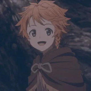 ⛓ Emma The Promised Neverland Anime, Personaje, Emma, The Promised Neverland telegram sticker