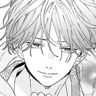 🍳 Anime, Mangá, Retrato, Garoto, Arte, Ilustração, Personagem telegram sticker