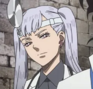 🌟 Noelle Silva Black Clover Аниме, Персонаж, Ноэлль Сильва, Чёрный клевер telegram sticker