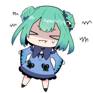 😣 @NekoTsu telegram sticker