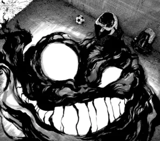 😈 creepy, dark, monster, scary, shadow, horror whatsapp sticker