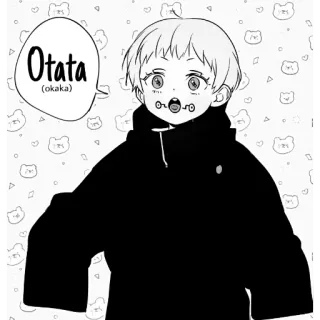 🌱 Toge Inumaki Jujutsu Kaisen Otata
(okaka) 动漫, 漫画, 咒术回战, 狗卷棘, Okaka, 贴纸, 卡通 telegram sticker