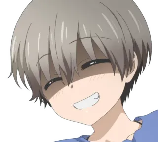 😄 Uzaki Hana Uzaki-chan Wants to Hang Out! anime, manga, uzaki-chan, cute, smiling, hana uzaki telegram sticker