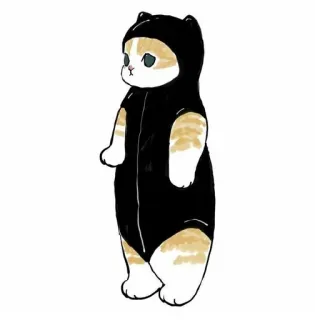 💗 kot, zwierzę, garnitur, słodki, śmieszny, kreskówka telegram sticker