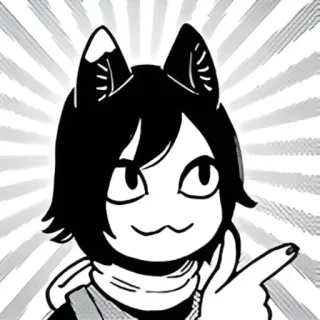 🤓 Neco-Arc Tsukihime telegram sticker