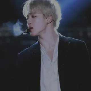 🌚 Jimin Jimin, BTS, K-pop, zanger, artiest, muziek telegram sticker