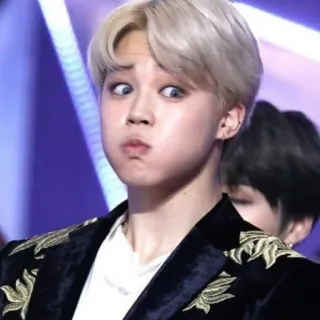 🌈 Jimin kpop, чимин, певец, мем, смешное лицо, артист, корейский whatsapp sticker