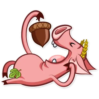 Pete The Pig telegram stickers