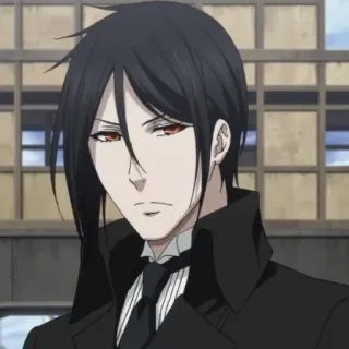 😒 Sebastian Michaelis Black Butler Anime, Manga, Sebastian Michaelis, Black Butler, Maggiordomo Demone telegram sticker