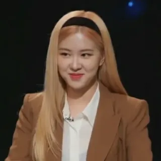 ☺ Rose человек, женщина, kpop, певица, blackpink, знаменитость telegram sticker