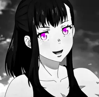 💗 Maki Oze Fire Force Anime, Fire Force, Maki Oze, Manga, Personaggio, Illustrazione telegram sticker