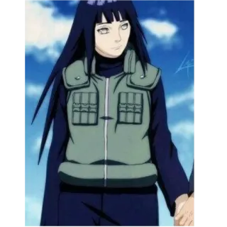 ❤️ Hinata Hyuga Naruto anime, hinata, character, naruto, ninja telegram sticker