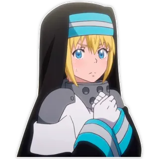 Enen no shouboutai / Пламенная бригада пожарных telegram stickers