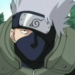 ⚡️ Kakashi Hatake Naruto anime, manga, Kakashi, Naruto, ninja telegram sticker