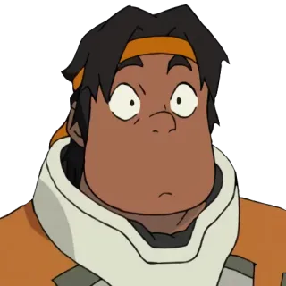 😯 Lance Voltron Lance, Voltron, animated, character, cartoon, funny face telegram sticker