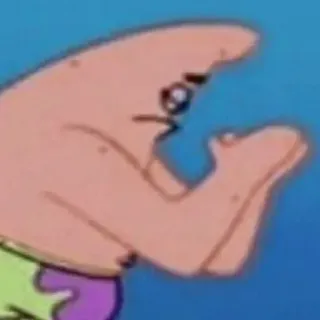 ✨ Patrick Star Spongebob Squarepants 卡通, 派大星, 海绵宝宝, 搞笑, 尼克儿童频道, 表情包 telegram sticker