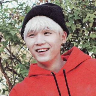 😆 Suga kpop, idol, cantante, musica, bts, min yoongi, persona, ritratto telegram sticker