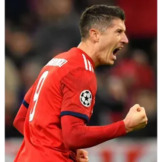 🦾 Robert Lewandowski Robert Lewandowski, fútbol, fútbol, atleta, jugador, deportes telegram sticker