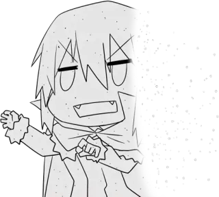 🌫️ Anime, Manga, Vampiro, Personaje, Dibujo animado telegram sticker