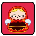 Матрёна от @shurmin_jpg telegram emojis 🤔