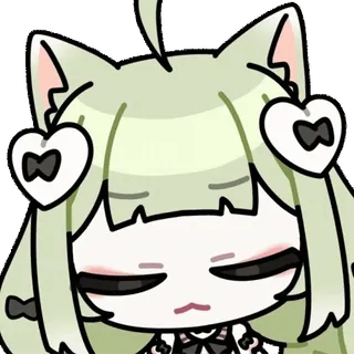 🙂↕️ Ceres Fauna Hololive telegram sticker