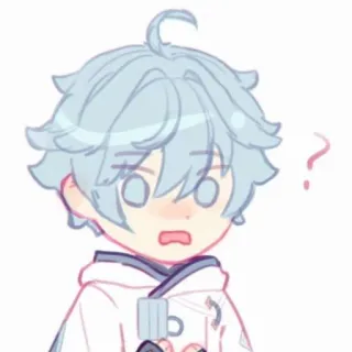 🤨 Chongyun Genshin Impact chibi, chongyun, genshin impact, anime, video game, character telegram sticker