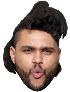 😱 The Weeknd The Weeknd, Sänger, Musiker, Promi whatsapp sticker