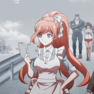 🌟 Sonia Nevermind Danganronpa アニメ, キャラクター, ゲーム, 漫画 whatsapp sticker